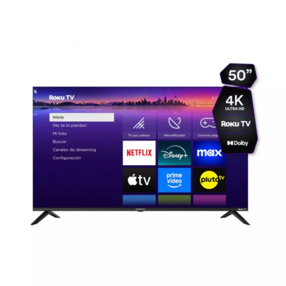 Televisor Noblex 50" Smart DR50X3500 Roku