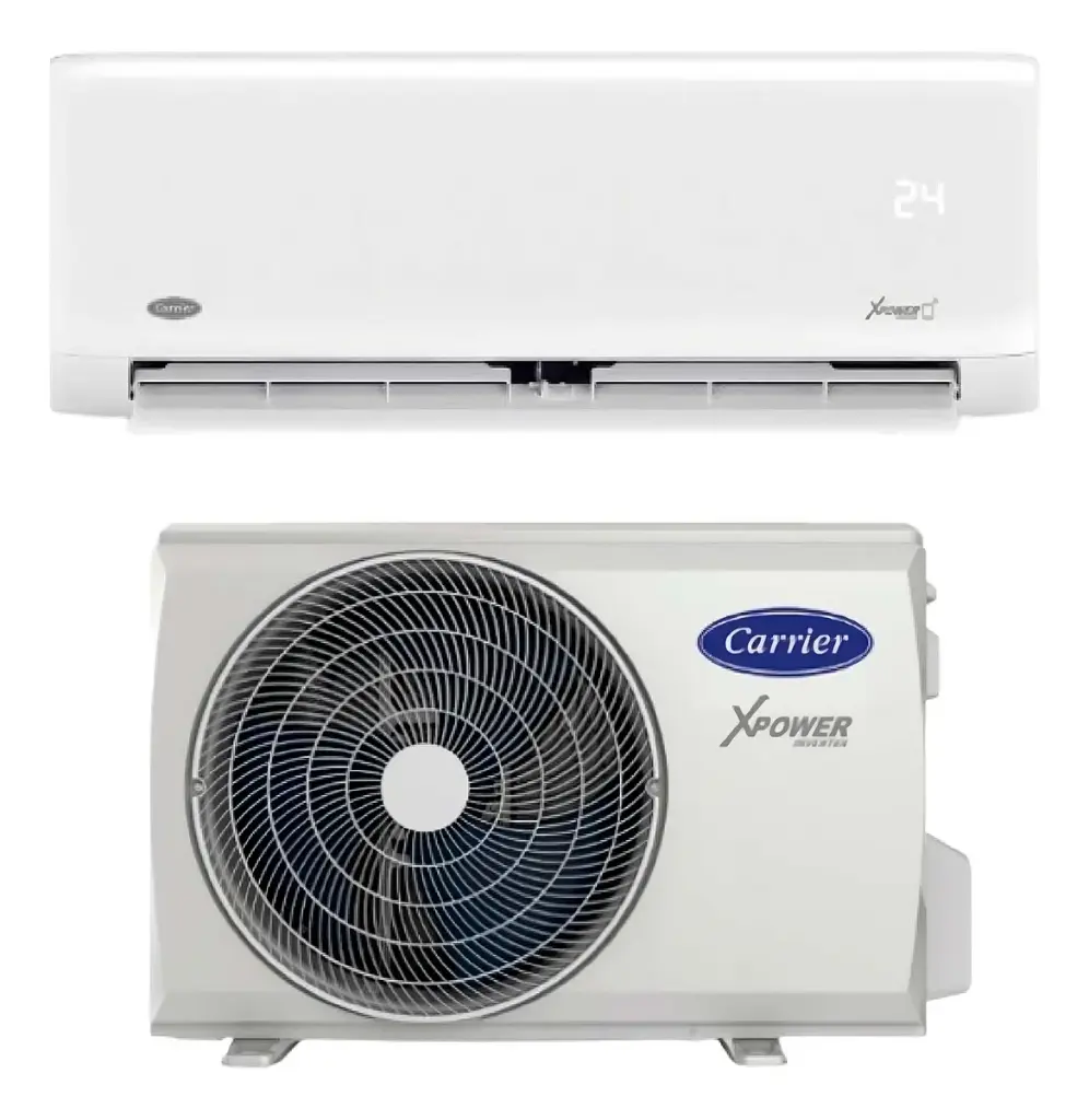 AIRE ACONDICIONADO CARRIER 3600W 3096FRIG SPLIT F/C 53HVN12KN81F INVERTER