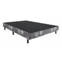 Box Deseo 140x190 Diamante Negro/Ambar New