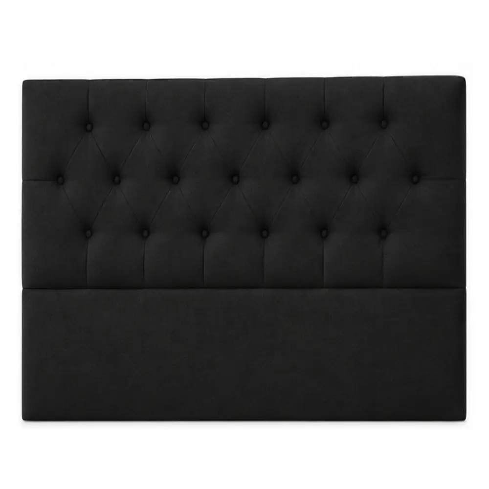 Respaldo El Madero ELM 140 Capitone-Costura Praga Negro