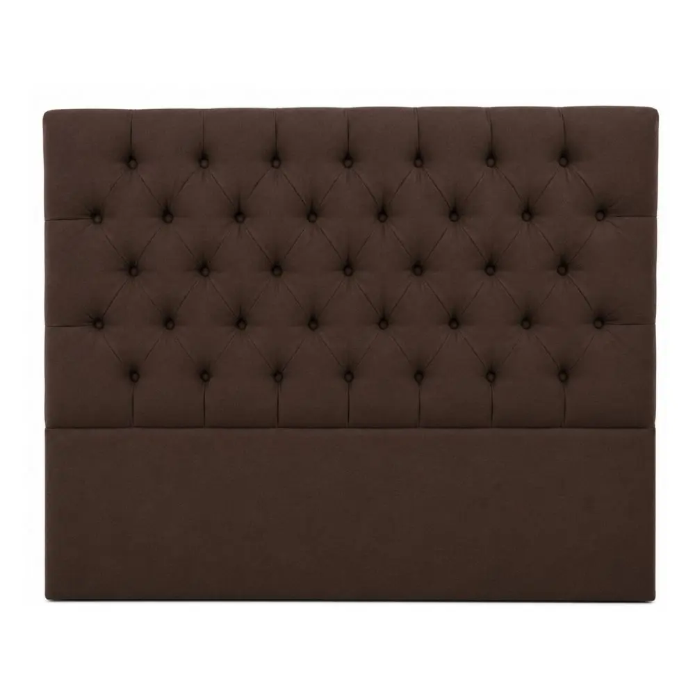 Respaldo El Madero ELM 140 Capitone-Costura Praga Chocolate