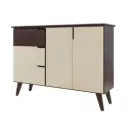 Bahiut Inmacol Mediteraneo 2 Puertas - 3 Cajones 1.00 X 1.40 M 143-4 Wengue