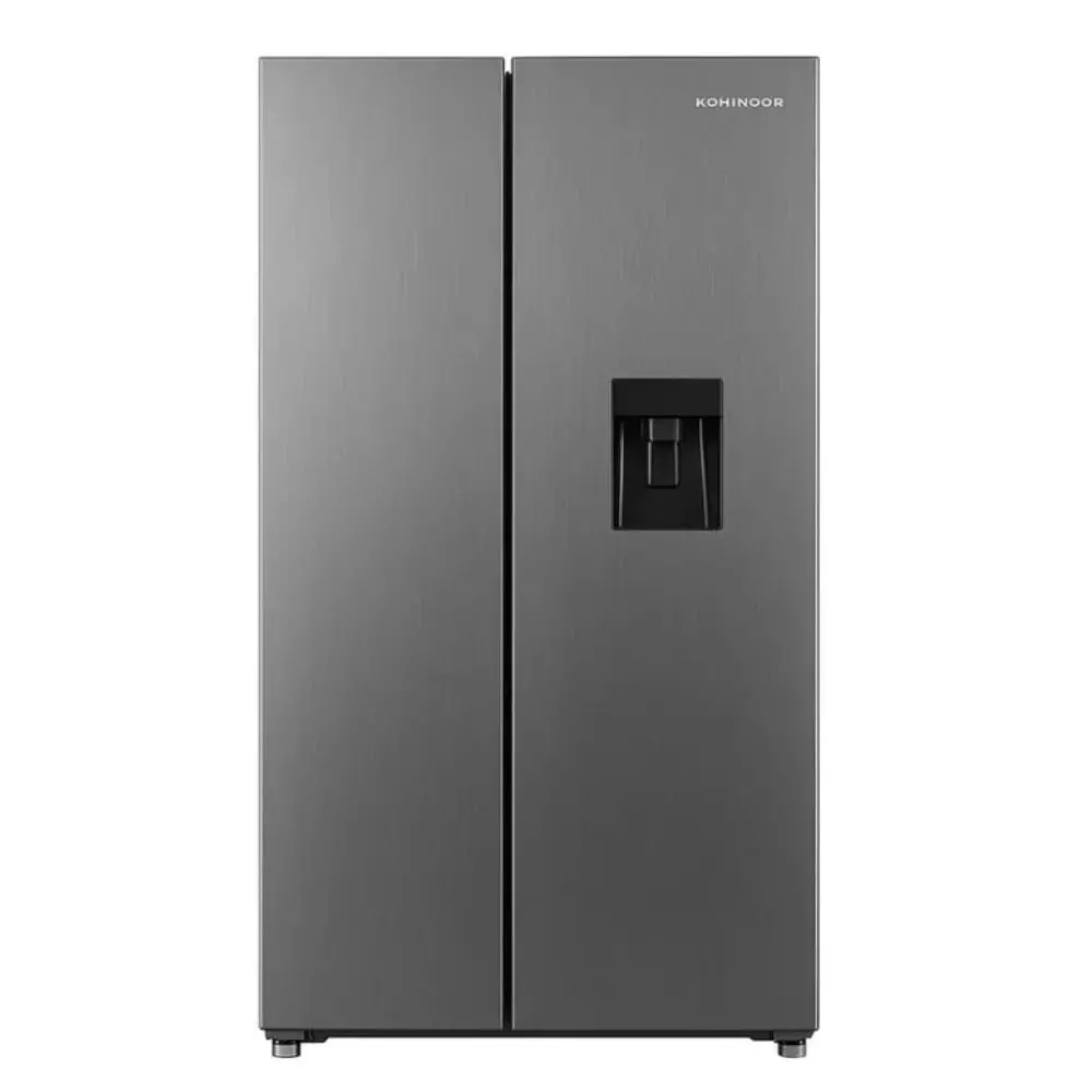 HELADERA KOHINOOR KHSA47NI/9 SIDE BY SIDE 469L NO FROST INVERTER ACERO