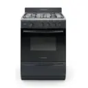 COCINA ORMAY INOX NEGRA 4H