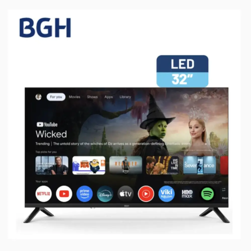 TELEVISOR BGH 32" LED SMART/HDMI/WIFI PNE040286/PNE040261