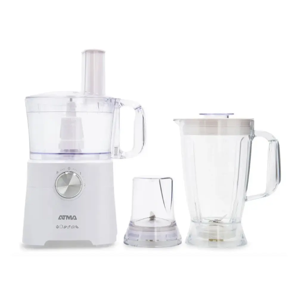 Multiprocesadora Atma LP8426AP Essential + Vaso Licuador 9 en 1 650 W 1.2 Lts.