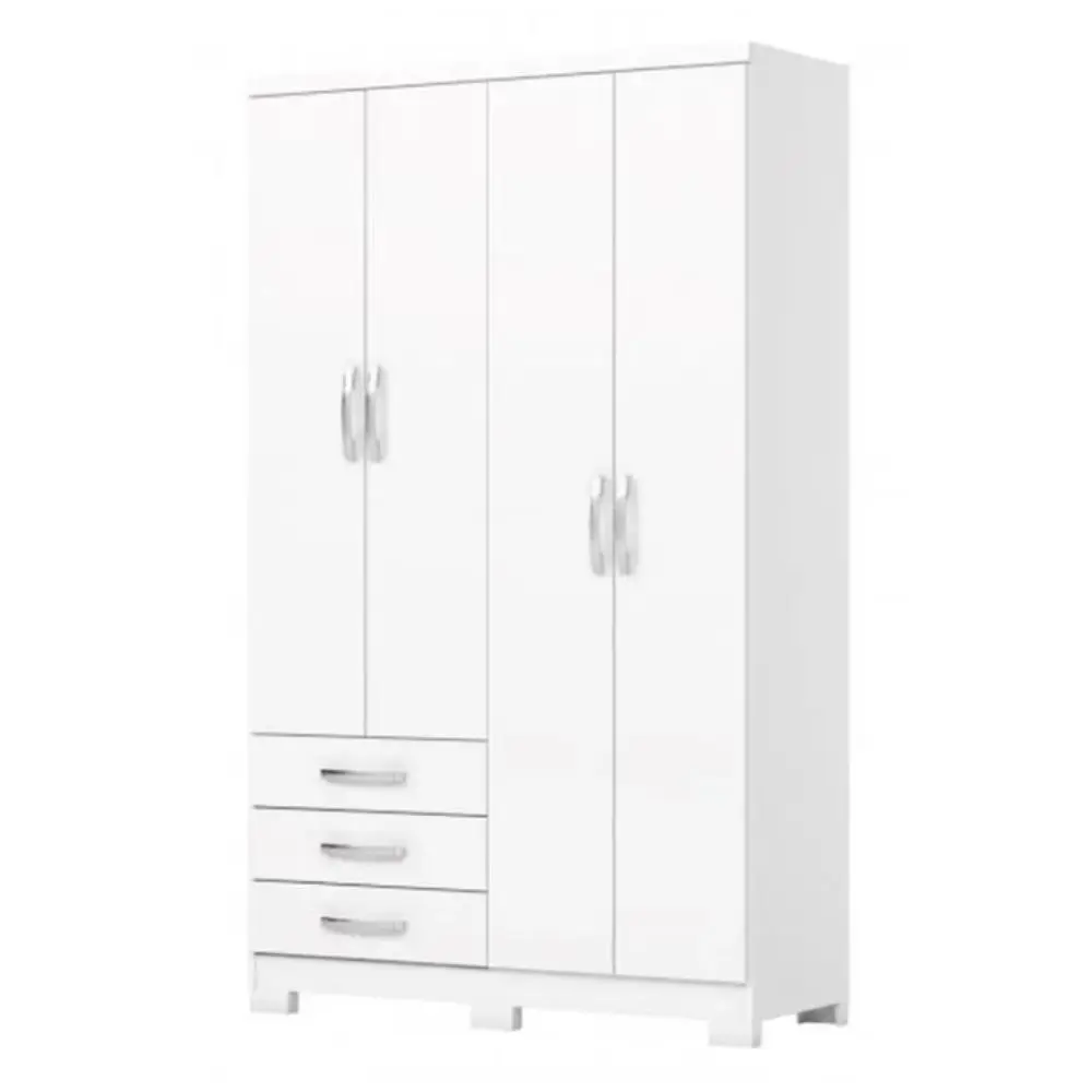 PLACAR HENN CAJU 4PTAS 200X121X46CM DA135-10 BLANCO