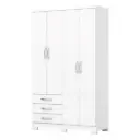 PLACAR HENN CAJU 4PTAS 200X121X46CM DA135-10 BLANCO