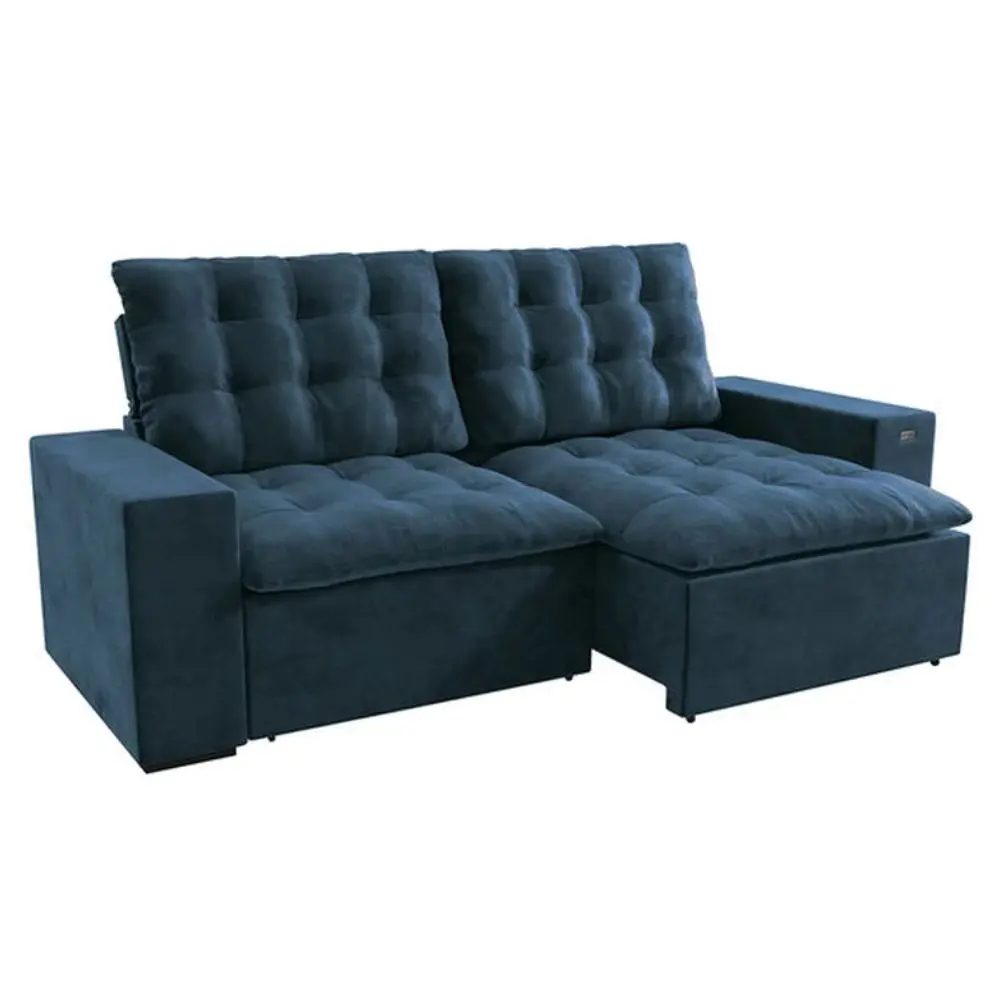 SOFA KAPPESBERG DELUXE 4C S112-2-A035 109X268X120CM RECLINABLE - VELUDO CHUMBO