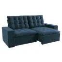 SOFA KAPPESBERG DELUXE 4C S112-2-A035 109X268X120CM RECLINABLE - VELUDO CHUMBO