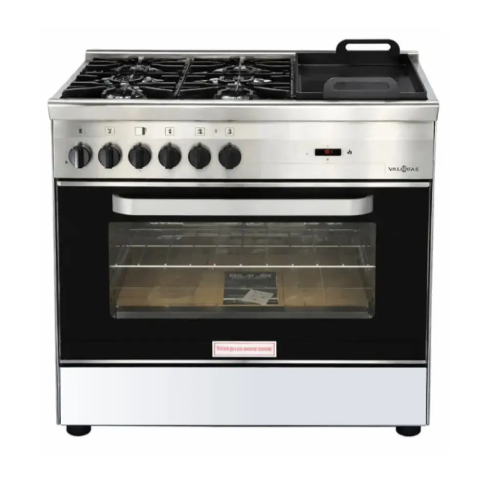 COCINA VALIGAS 4H C-PLANCHA LAT. RA