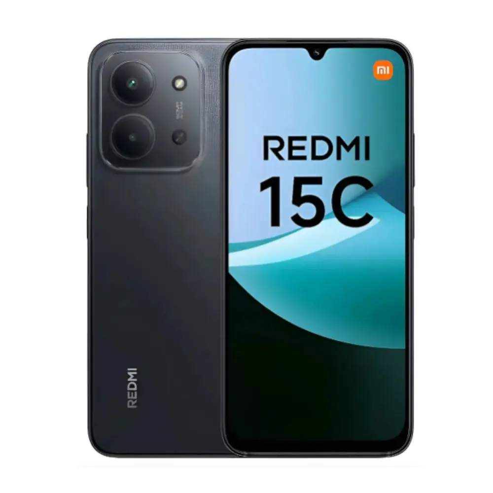 CELULAR XIAOMI REDMI 15C 8GB RAM (4+4EXT) 128GB ROM NEGRO 