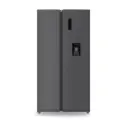 HELADERA BGH BRS540I2A 534L NO FROST SIDE BY SIDE INVERTER DARK INOX.
