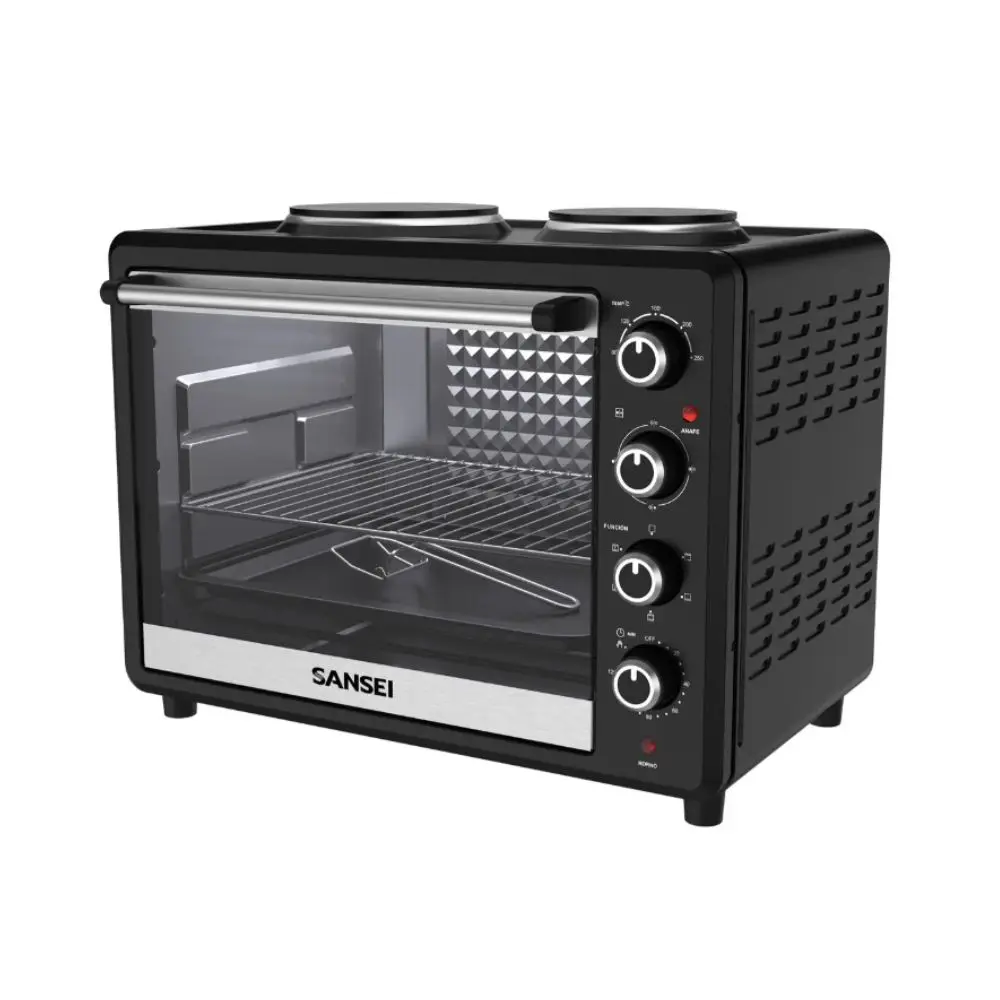 HORNO SANSEI 63L C-ANAFE CONVECCION 2800W/5NIV. HGCSA6324AUAPI