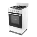 Cocina Philco 4 Horno 56 Cm Multigas Medium Blanca Plata