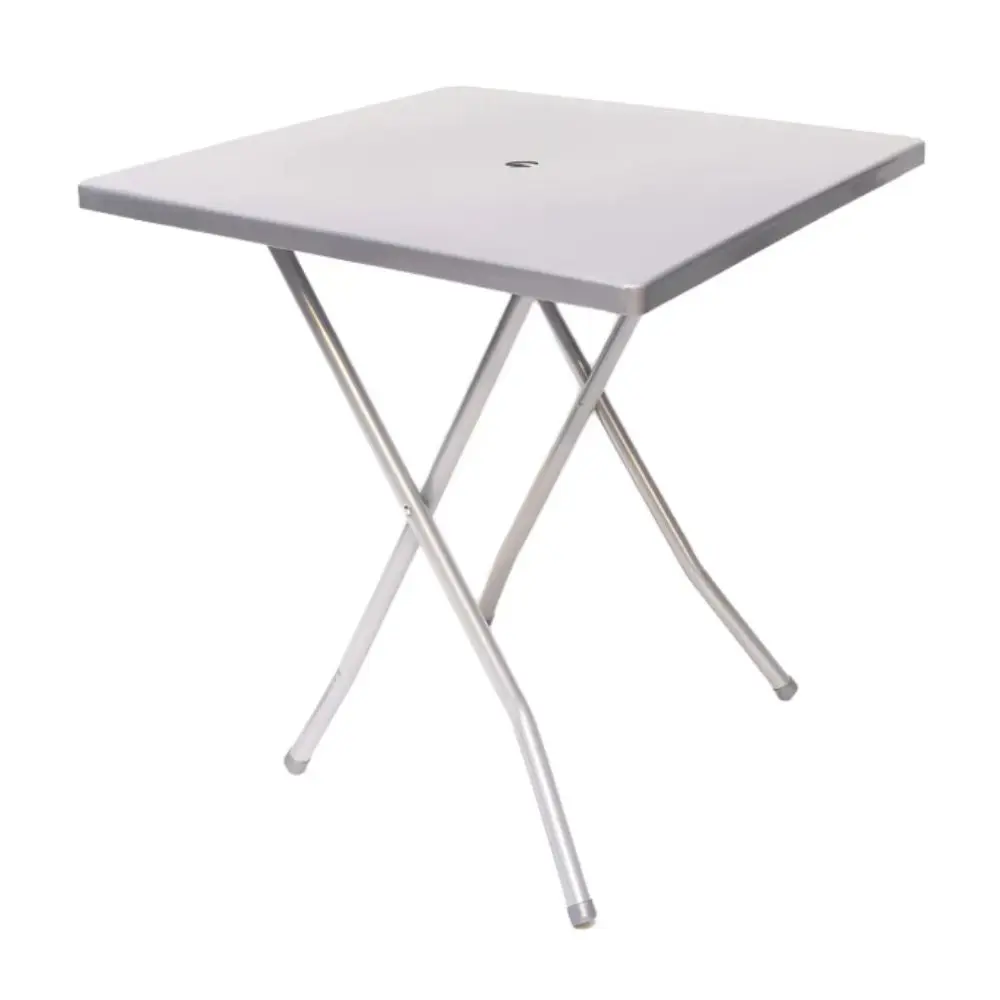 Mesa Posta 75x75 Cm Plegable Cuadrada TAP.PVC -0116 