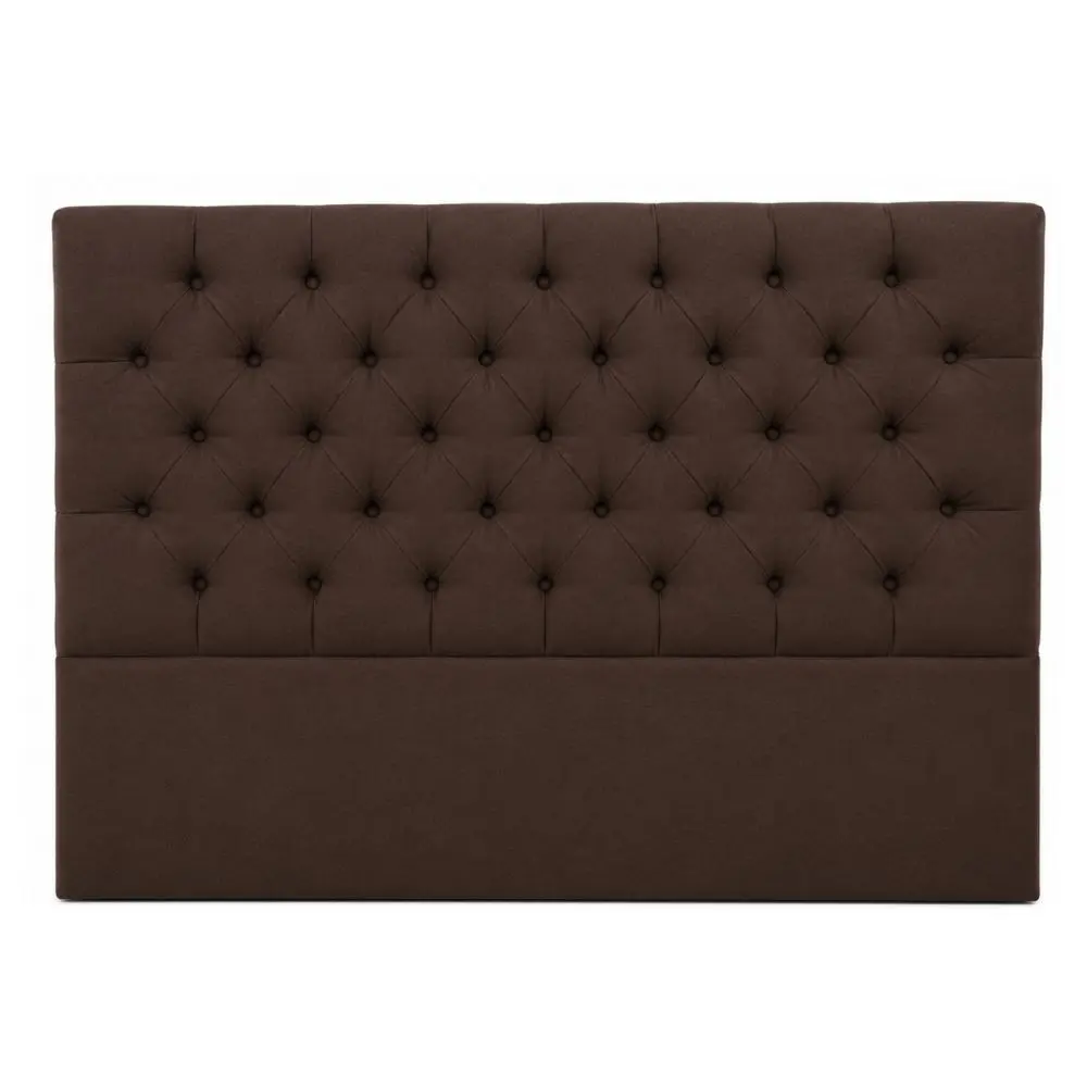Respaldo El Madero ELM 150 Capitone-Costura Praga Chocolate
