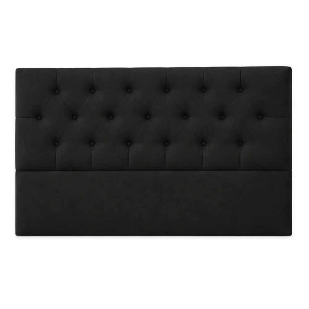 Respaldo El Madero ELM 200 Capitone-Costura Praga Negro 