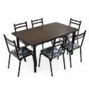 Combo Aresu-Ponzio Mesa Euro 140x80CM Con 6 Silla Apilable