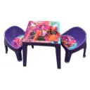 Juego de Mesa Con 2 Sillas Plasticas Infantil