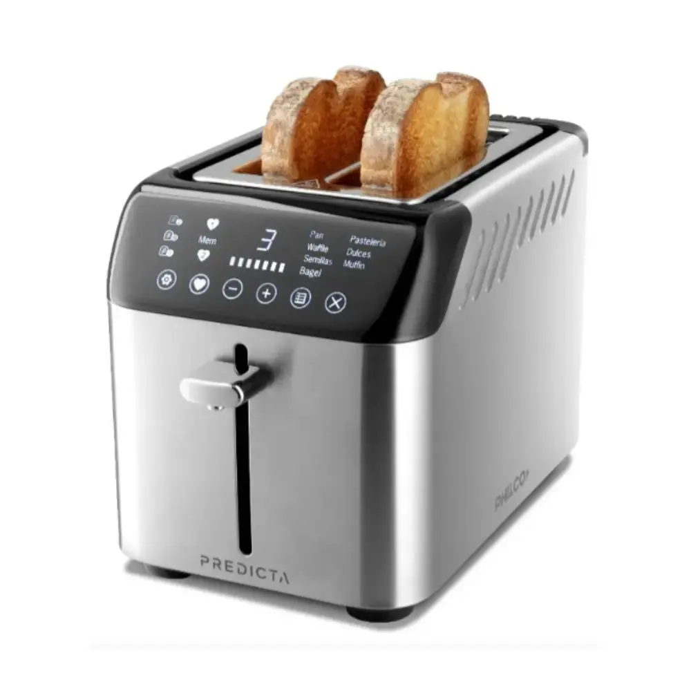 Tostadora Philco Predicta Digital TO071IP Acero Inoxidable 7 Programas 