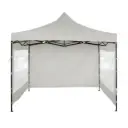 Gazebo Philco GAP3X3WWAP 3x3 Mts. Con Pared Estructurado Aluminio Blanco