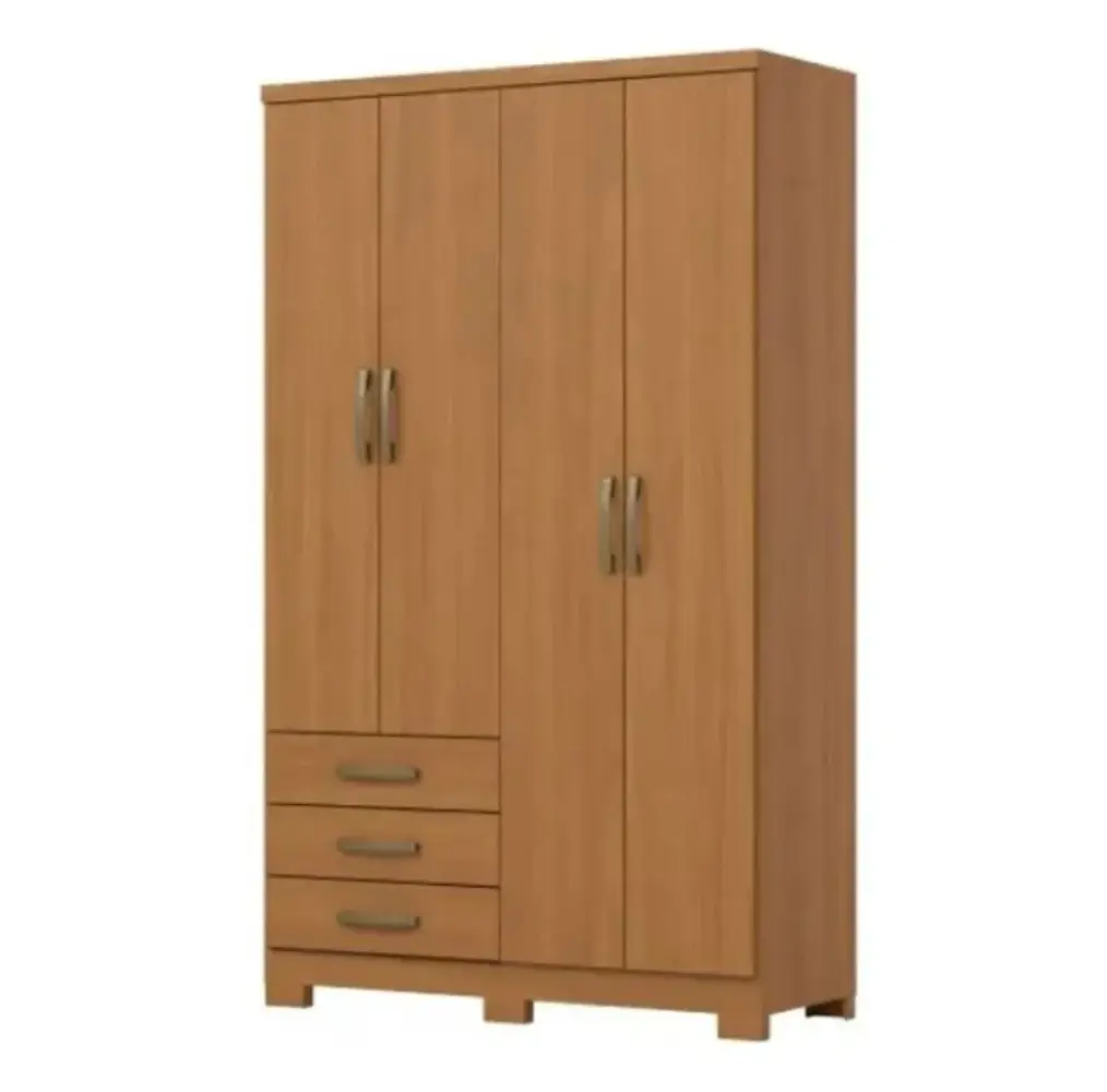Placar Henn Caju 4 Puertas 200 X 121 X 46 Cm DA135-214 Cinamomo