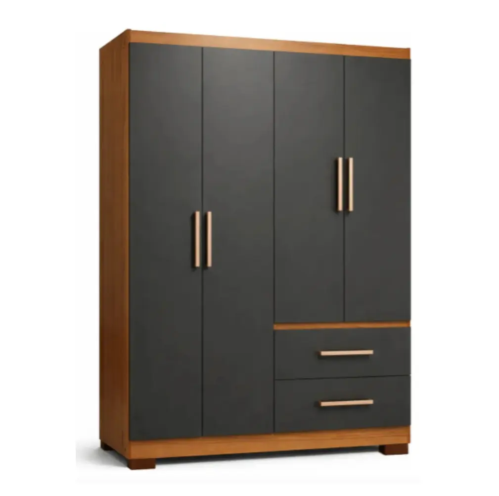 Placar Maximo 4 Puertas - 2 Cajones 12301 Grafito - Teca