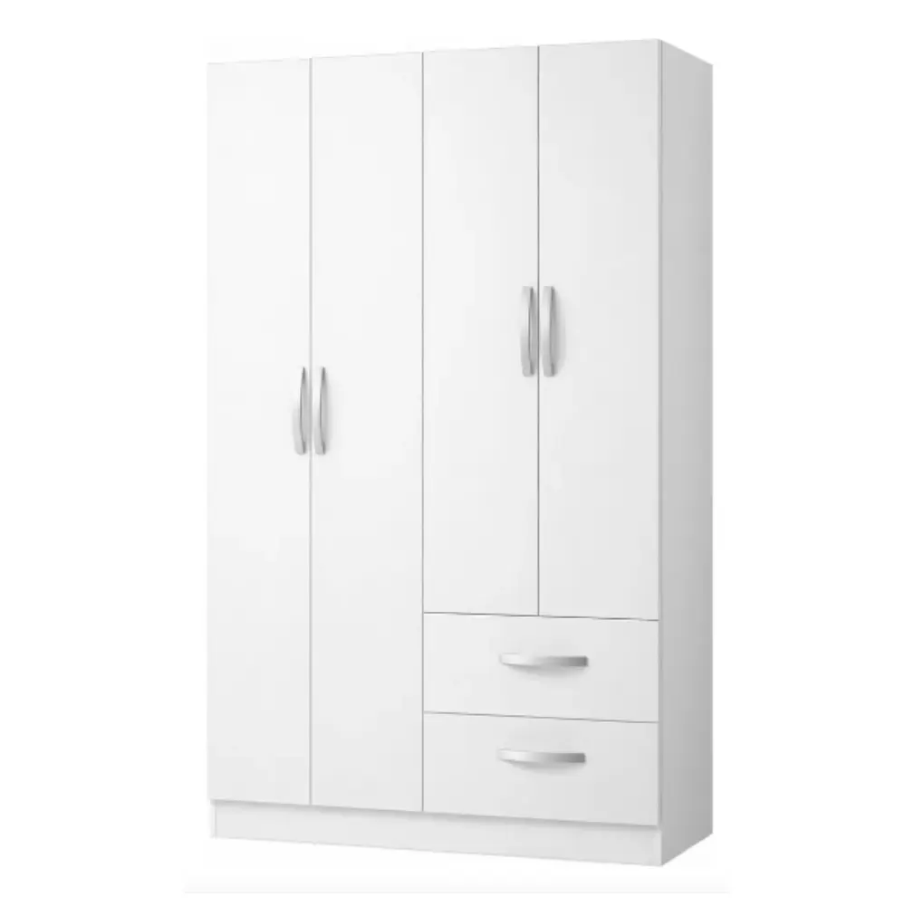 Placar Maximo 4 Puertas - 2 Cajones  Family - Blanco Mate