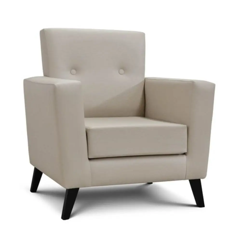Sillon Brissio Enrique 111 Chocolate/Tapizado Beige