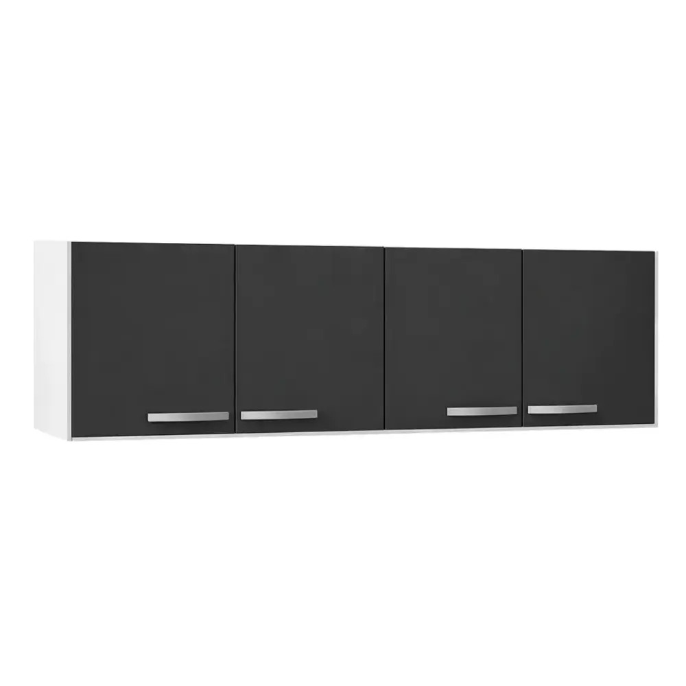 Alacena Maximo 160 Cm 72175 Grafito/Blanco Mate
