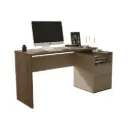 Escritorio Delos 1.20 Mts. 1 Puerta 1 Cajon L.OFFI DOF02 Roble Davos/Gris Arcilla