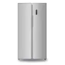 Heladera BGH BRS400I1A 397 Lts. Syde By Syde No Frost Inverter Inoxidable