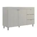 Bajo Mesada Orlandi 1.20 Cm 2 Puertas-3 Cajones Con Estante 3031 Abedul