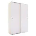 Placar Delos 2 Puertas Corredizas 2 Cajones - Blanco