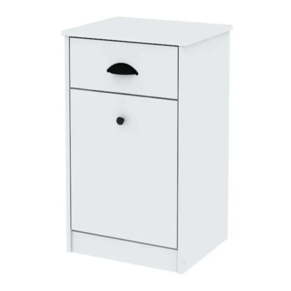 Mesa de Luz Centro Estant Botinero -MLBBL /Blanco