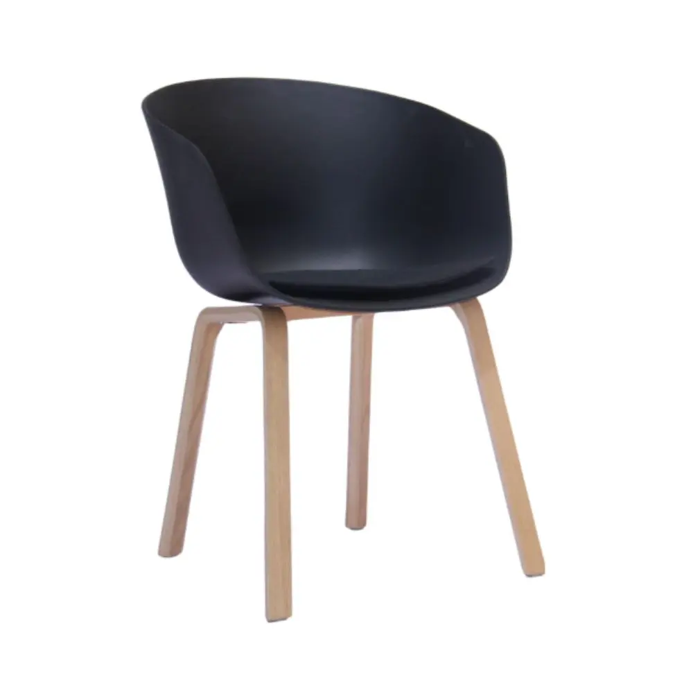 Sillon Bulk Tulip 7965 C/Almohada Extraible Negro