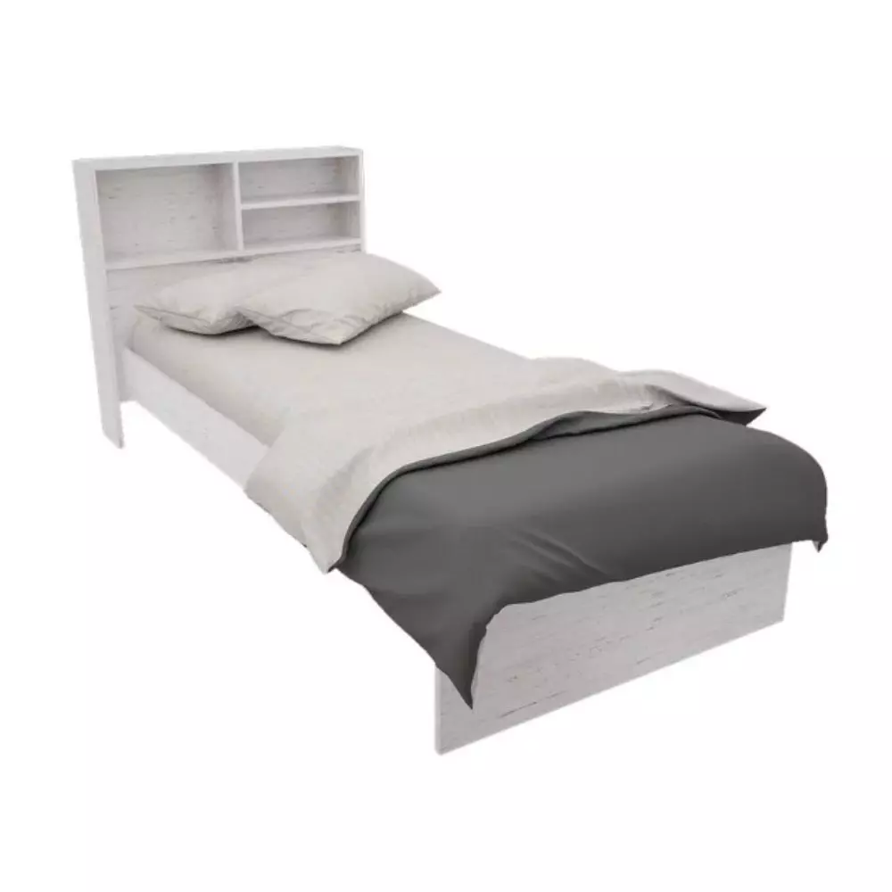 Cama Orlandi 1 Plaza con Repisa 105 Venecia