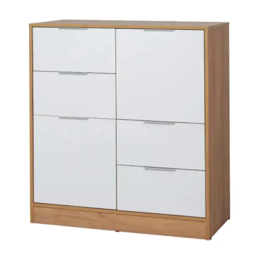 [MU35208202] Comoda Ricchezze Murano 2 Puertas - 4 Cajones Blanco