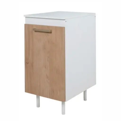 [RICHTURIN] Bajo Mesada Ricchezze Turin 0.40 M 1 Puerta Roble Kendal