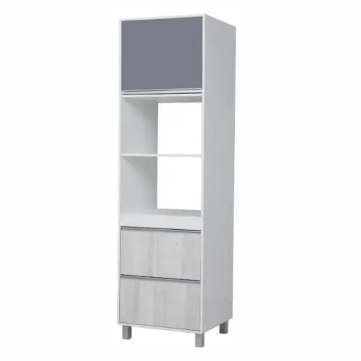 [PORTARICCH] Portahorno Ricchezze Sorrento 0.60 Mts. 1 Puerta - 2 Cajones Cascina-Gris