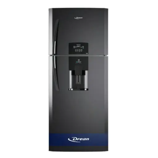 [7797102525748] HELADERA DREAN STEEL HDR380N12N NO FROST 373LTS NEGRA