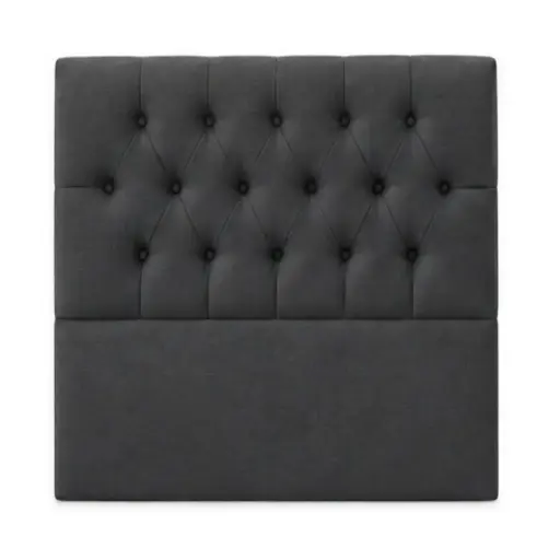 [FRM00152] Respaldo El Madero ELM 100 Capitone-Costura Praga Plomo