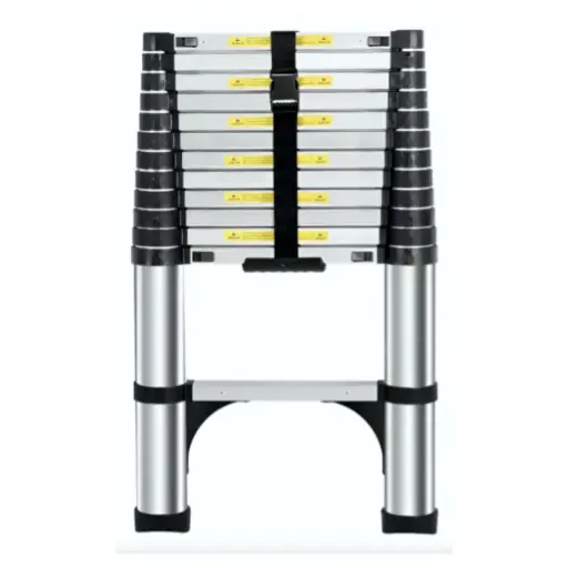 [7798403350282] Escalera Philco EST38DH Telescopica 13 Escalones/Aluminio