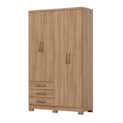 [DA135130] PLACAR HENN CAJU 4PTAS 200X121X46CM DA135-130 CASTAÑO