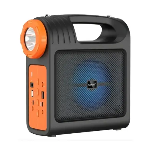 [6290132593066] PARLANTE KBROAD CON LINTERNA Y LAMPARA USB SOLAR KTS-1796