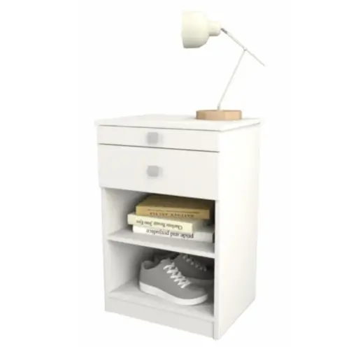 [MU6430BM] Mesa de Luz Tables 6430-BM Con Desayunador Blanco
