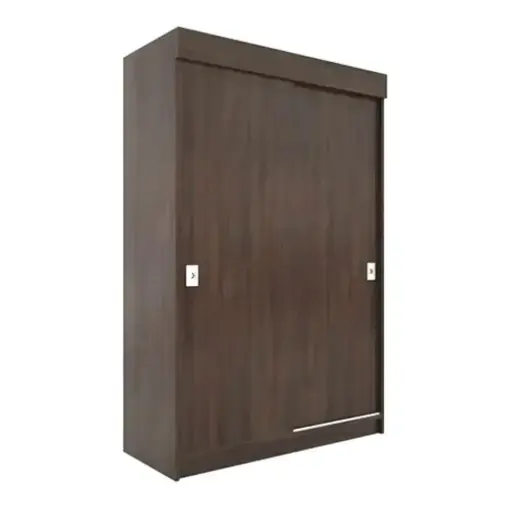 [MUDL128MO] Placar Delos 2 Puertas Corredizas 2 Cajones - Mogno DL128