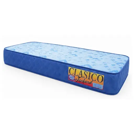 [CH06901] Colchon Maxiking 80X20 Jackard Clasico -Azul