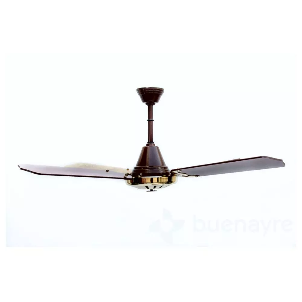 [VE5003] Ventilador Buenayre de Techo 5003 Madera/Oro-C/Plafon Luz